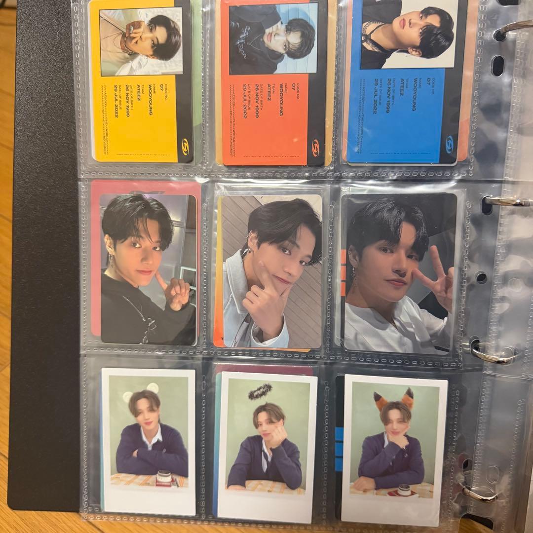 ATEEZ ウヨン サノク ラキドロ レア トレカ 143枚セット まとめ売り