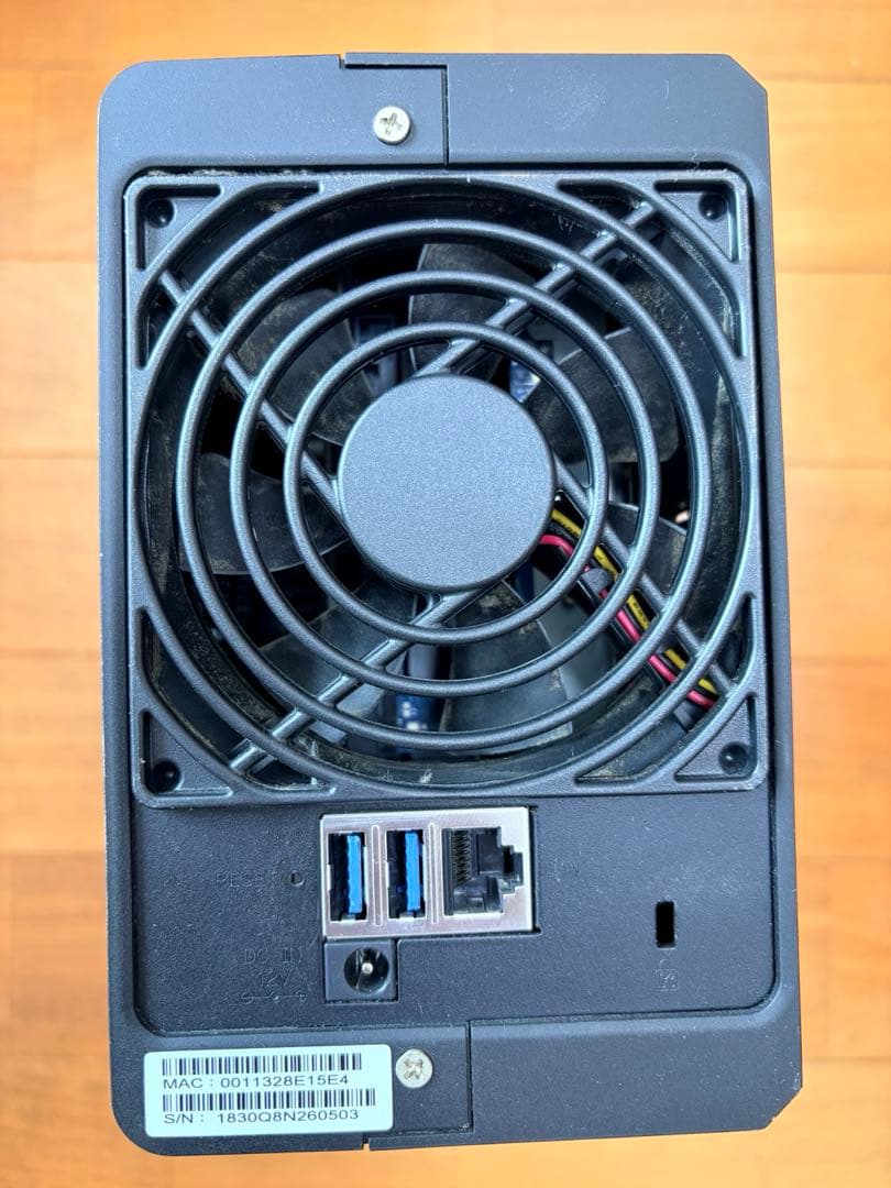 Synology DS218play NAS（HDD 4TB×2）