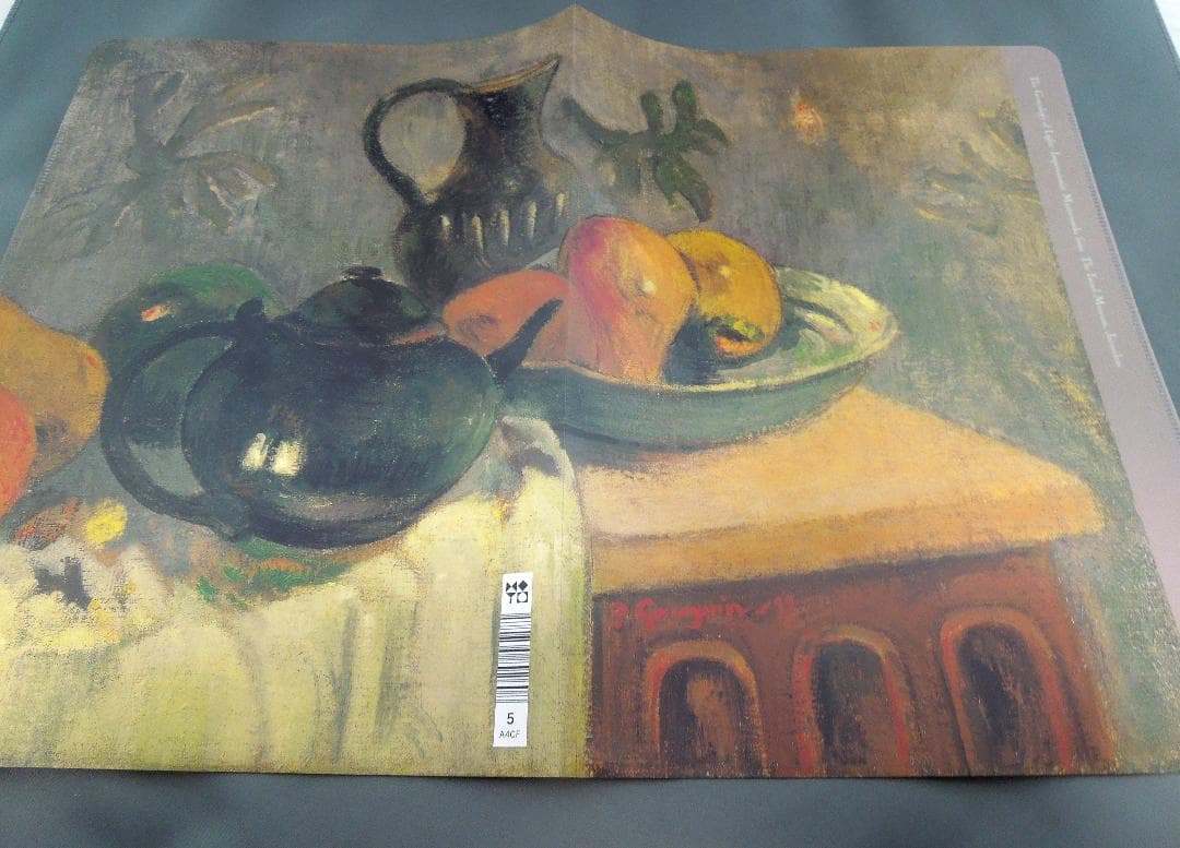 美術館グッズ【3865】　A4版Wクリアファイル　印象派・光の系譜 全６種セット