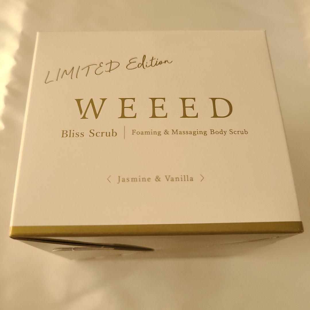 WEEED ウィード ブリススクラブ ジャスミン&バニラ 360g × 3個