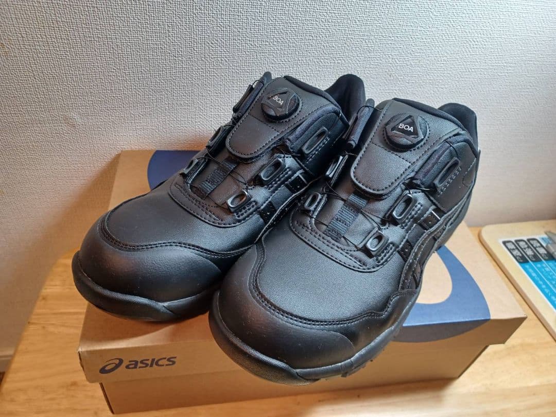 asics 安全靴 WINJOB CP306 BOA/BLACK