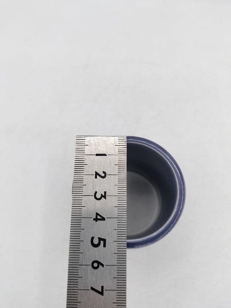 c931 蓋置 紺紫交趾松竹梅唐草 中村翠嵐 木箱 茶道具 古物