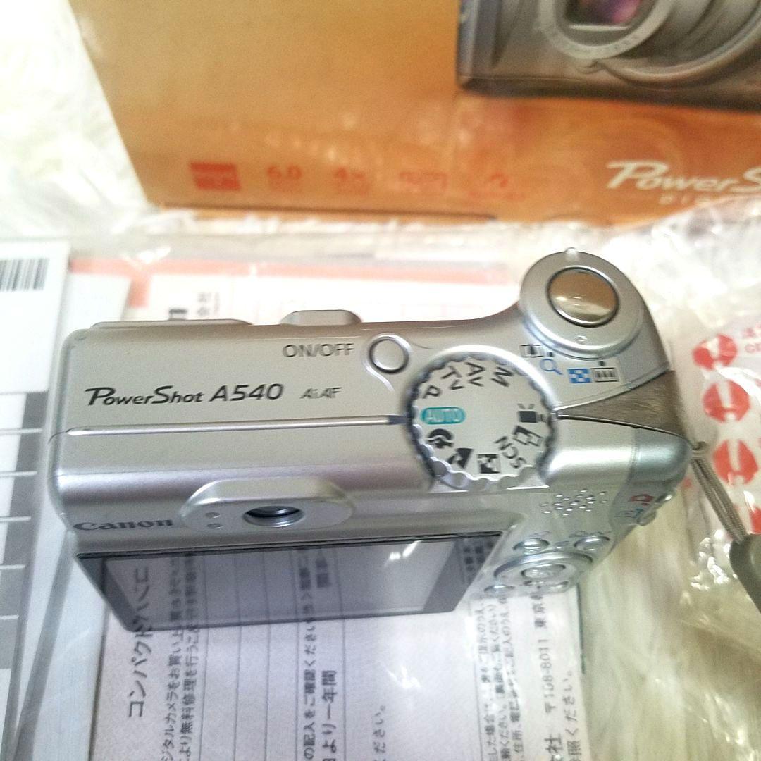 【美品】Canon POWER SHOT A540 箱 説明書 コード 保証書付
