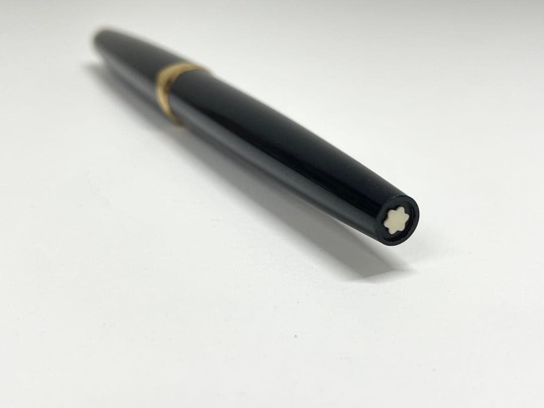 【TK】モンブラン 万年筆 ペン先 18K 750 ブラック ホワイトスター
