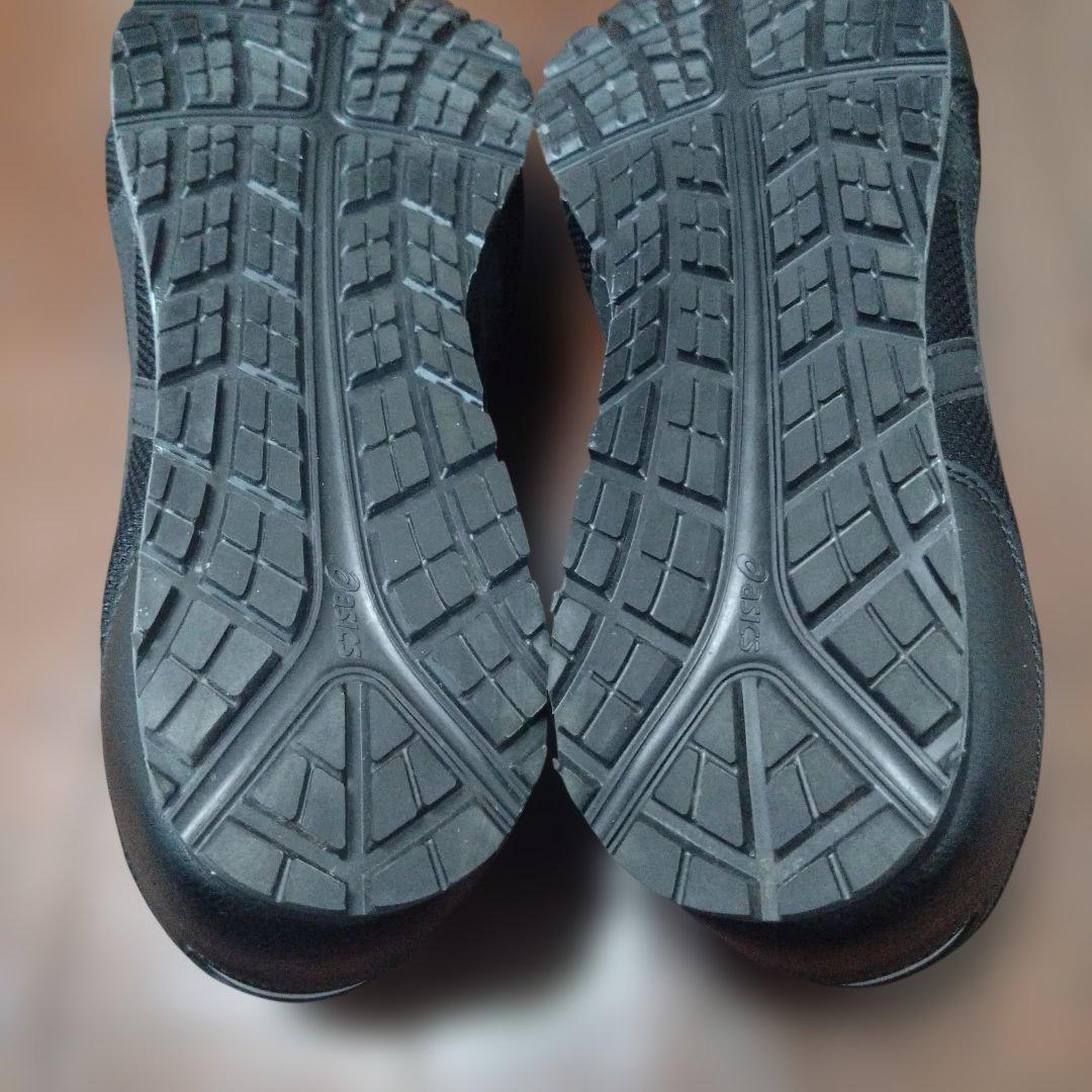 asics アシックス安全靴　ウインジョブFCP201　美品　27cm ブラック