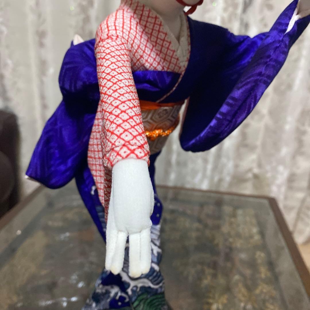 レトロ　とても美しい佐渡おけさ　人形　　高さ45㎝　美品