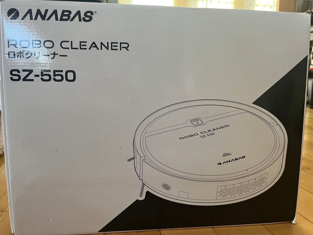 ANABAS ロボット掃除機 SZ-550 本体