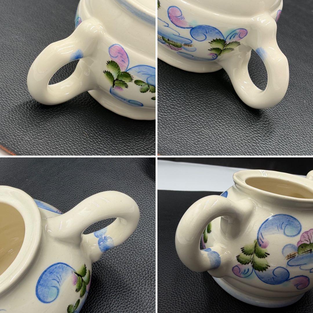 ソビエト　ヴィンテージ うさぎのポット。 長期保存品、現状、本品のみ、
