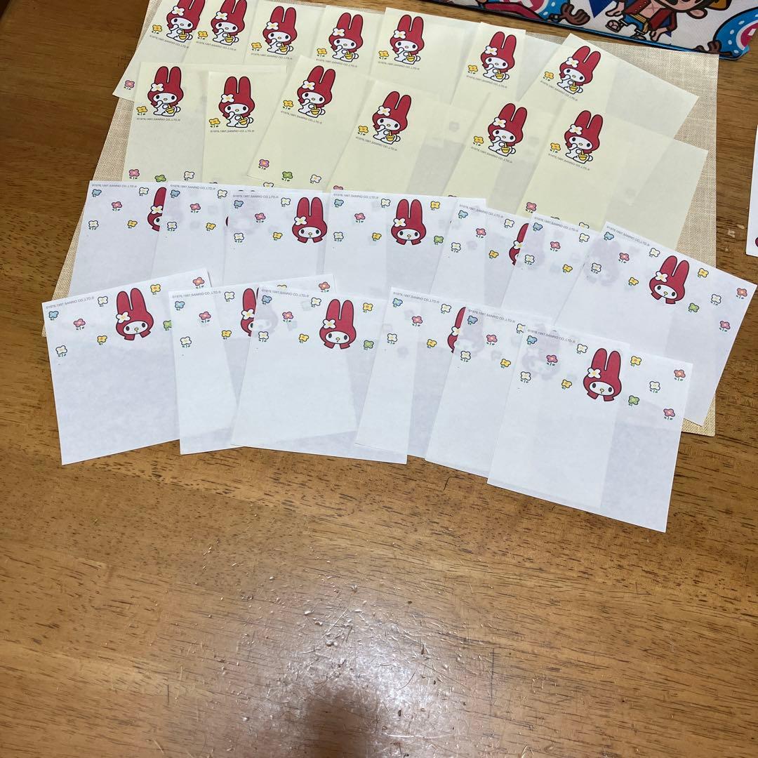 サンリオ　マイメロディ レターセット　レトロセット〜☆510