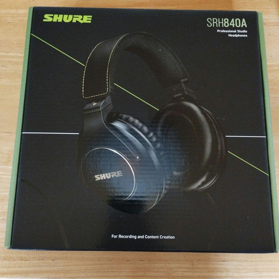 ヘッドホン SHURE SRH840A-A