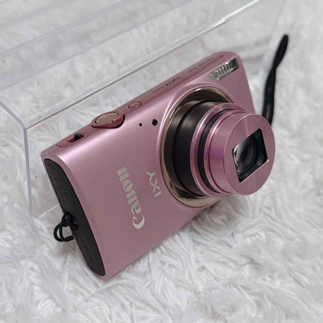 【美品】Canon IXY630 ピンク 充電器付 コンデジ