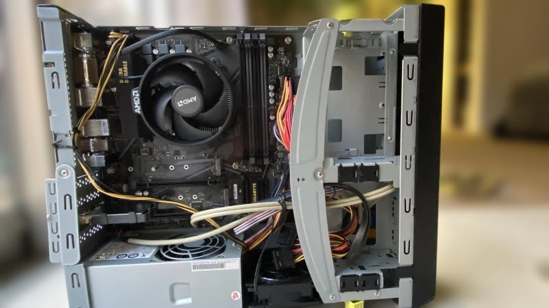 美品 Ryzen 7 5700G ベアボーンキット Gigabyte B550M