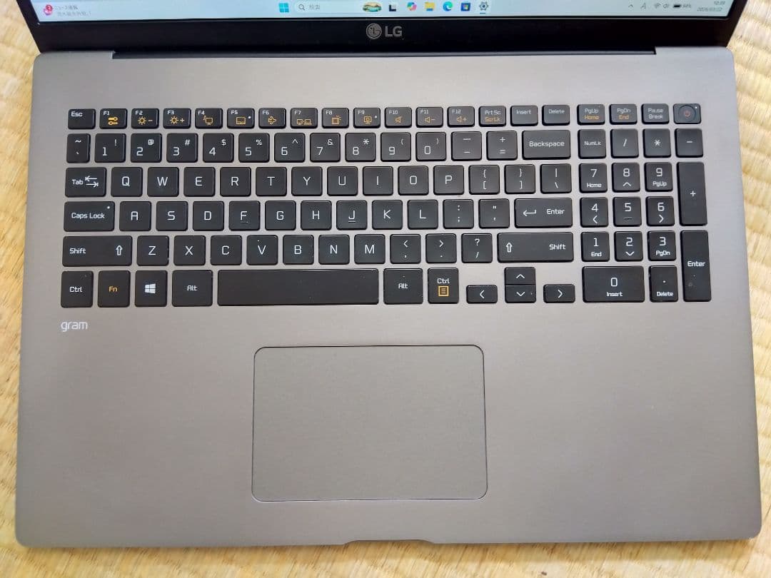 Windowsノート本体 LG gram 17 1035G7 8GB 256GB 17Z90N-VA52J
