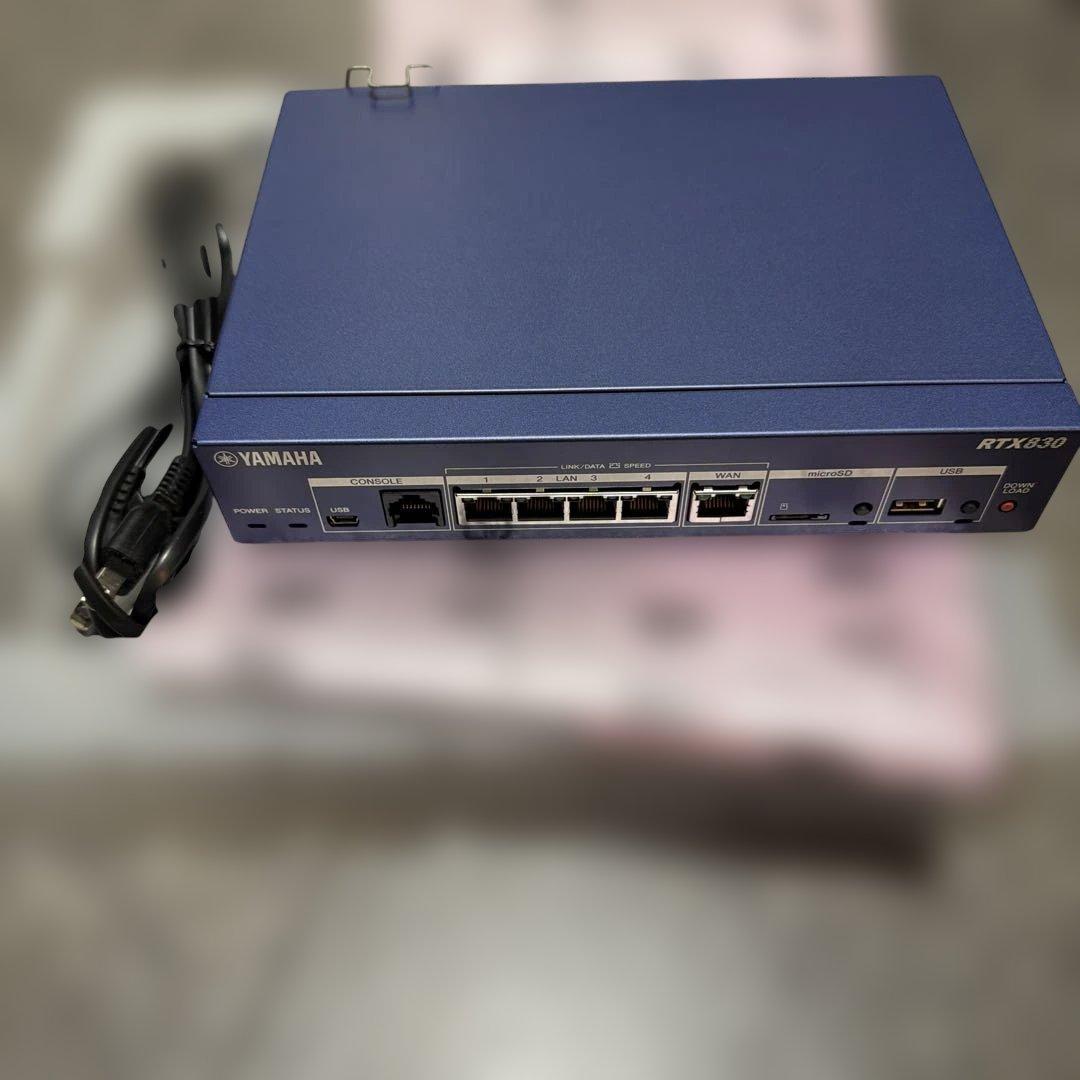 YAMAHA RTX830 有線LANルーター