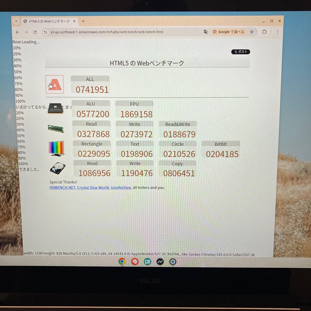 Chromebook本体 ASUS Chromebook i5-1135G7 8G 256G