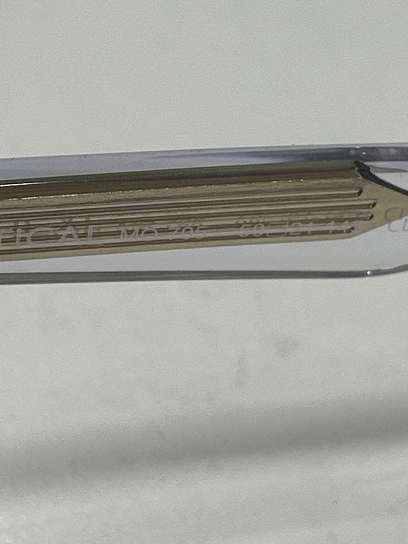maison optical mo-705 クリアフレーム