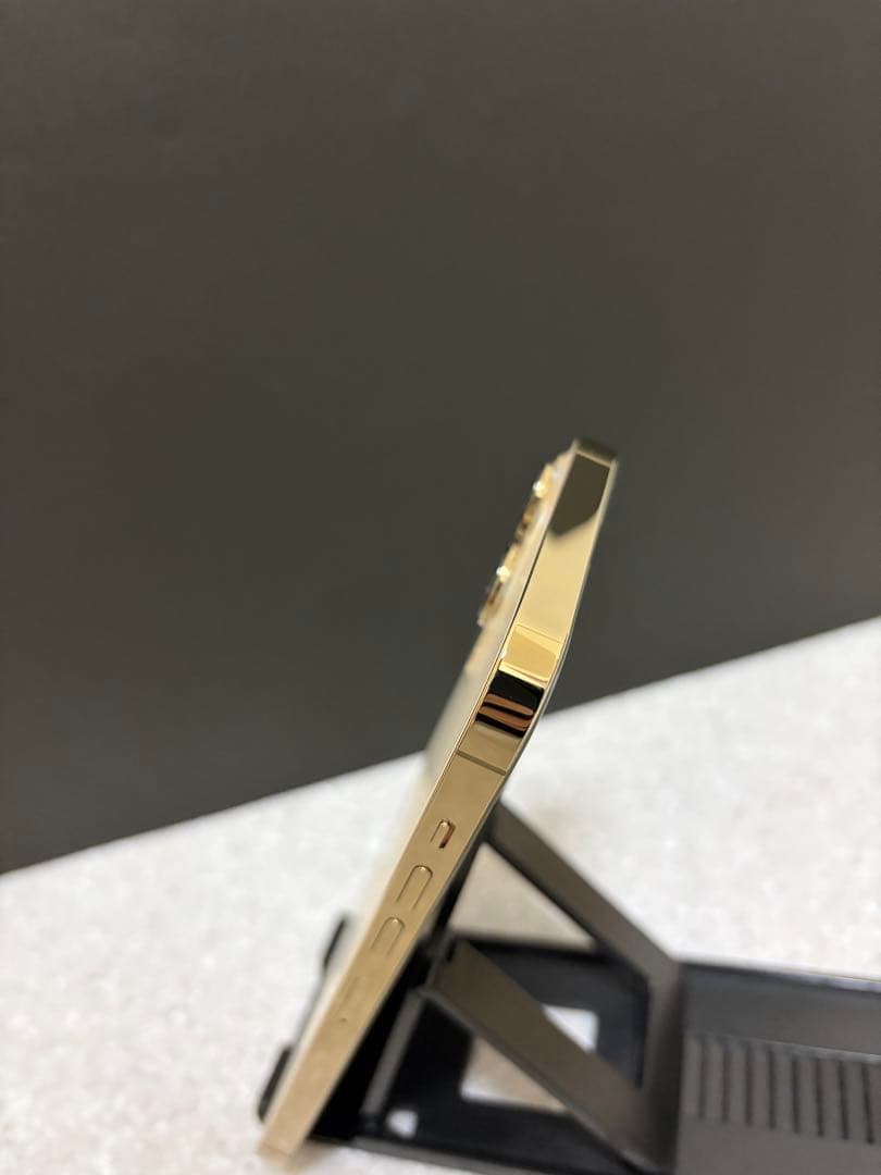 【美品】iPhone13 ProMax 128G ゴールド★バッテリー98%純正
