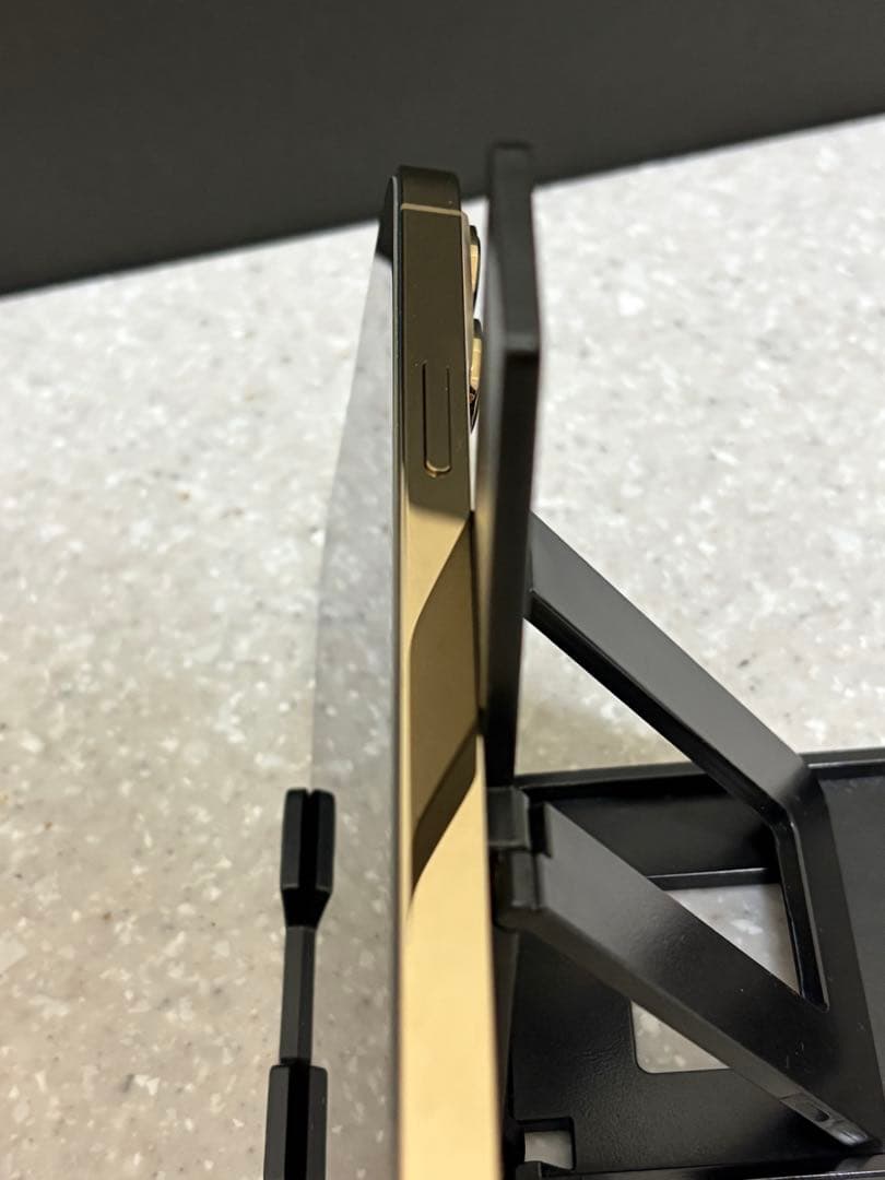 【美品】iPhone13 ProMax 128G ゴールド★バッテリー98%純正