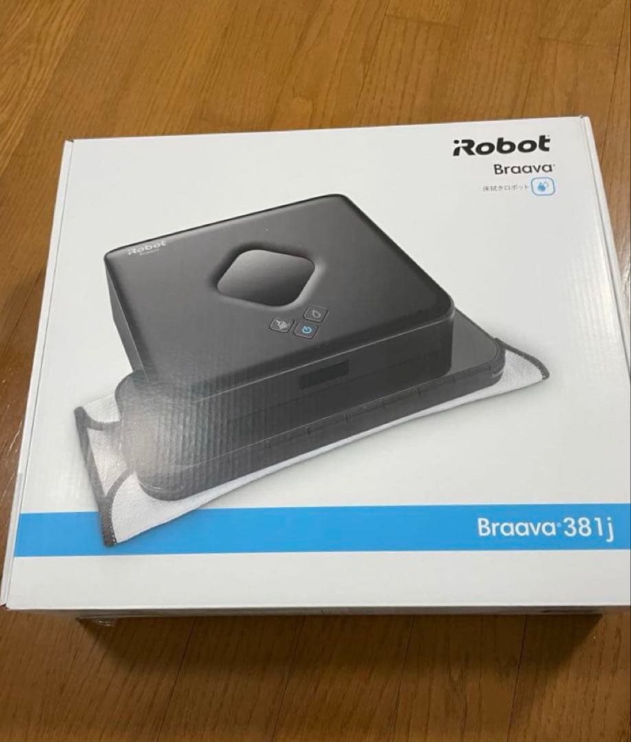 iRobot Braava 381j ロボット掃除機　ブラーバ　ブラック