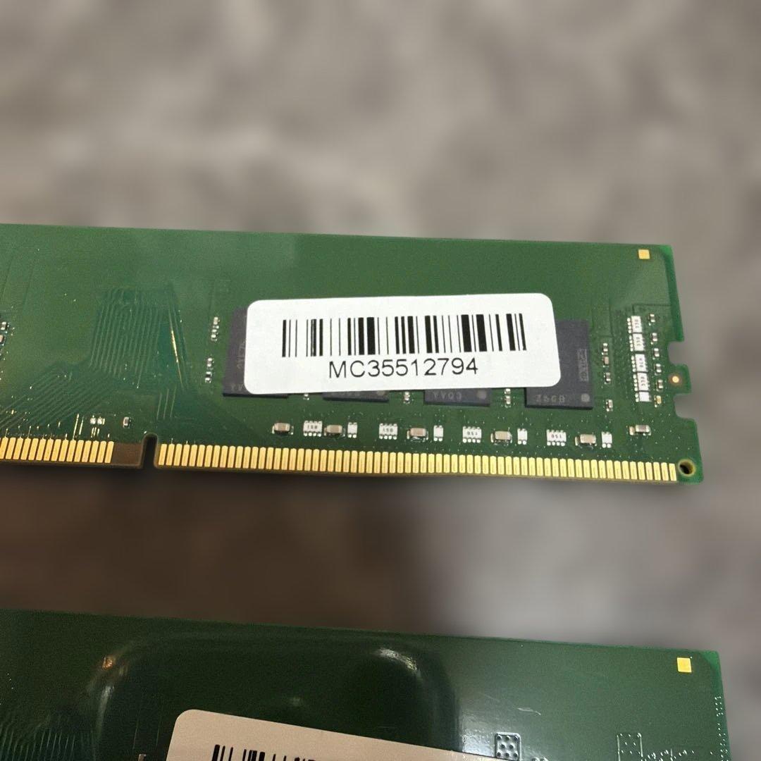 Kingston DDR4-3200 32GB×2枚セット（計64GB）メモリ