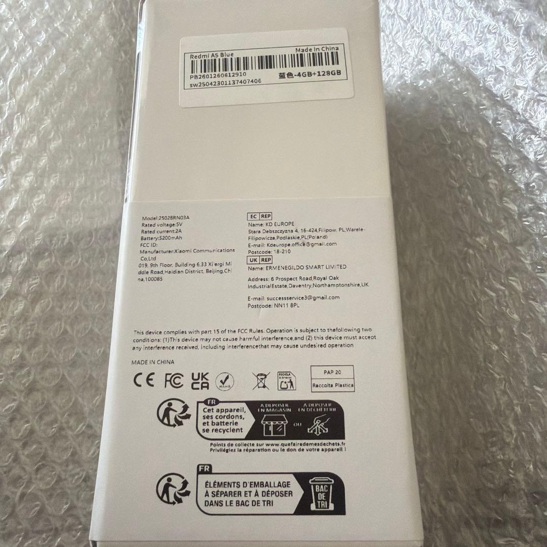 スマートフォン本体 Xiaomi Redmi A5 4GB/128GB