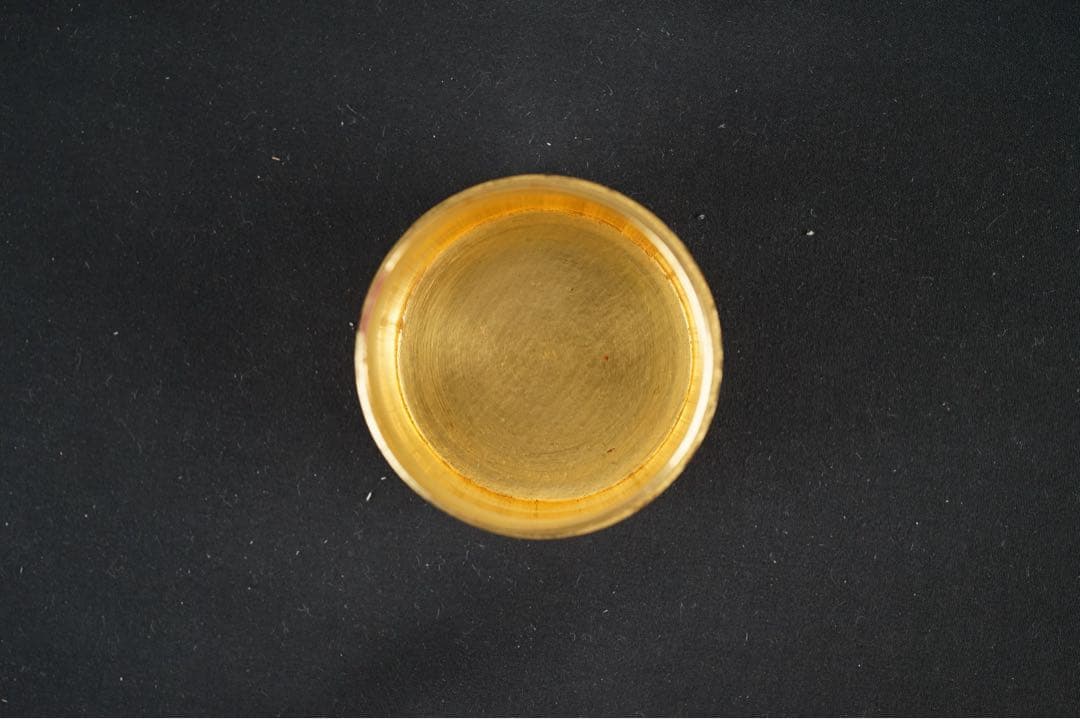 茶道具 本桑 和巾棗 中次 茶器 茶入 内金箔張 薄器 棗 和巾 薄茶器 裏千家