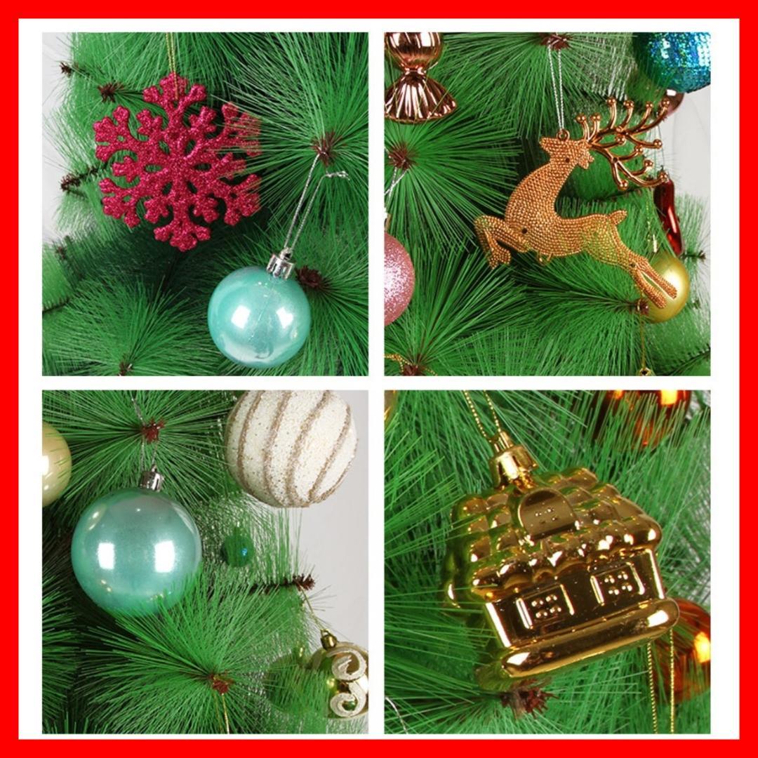 オーナメント 豪華 70個セット×3箱　DIY　クリスマスツリー 【3箱セット】