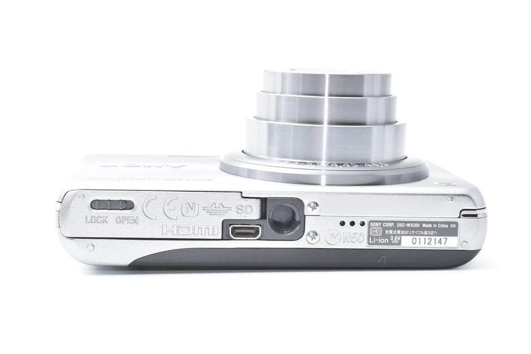 ソニー SONY Cyber-shot DSC-WX200 シルバー