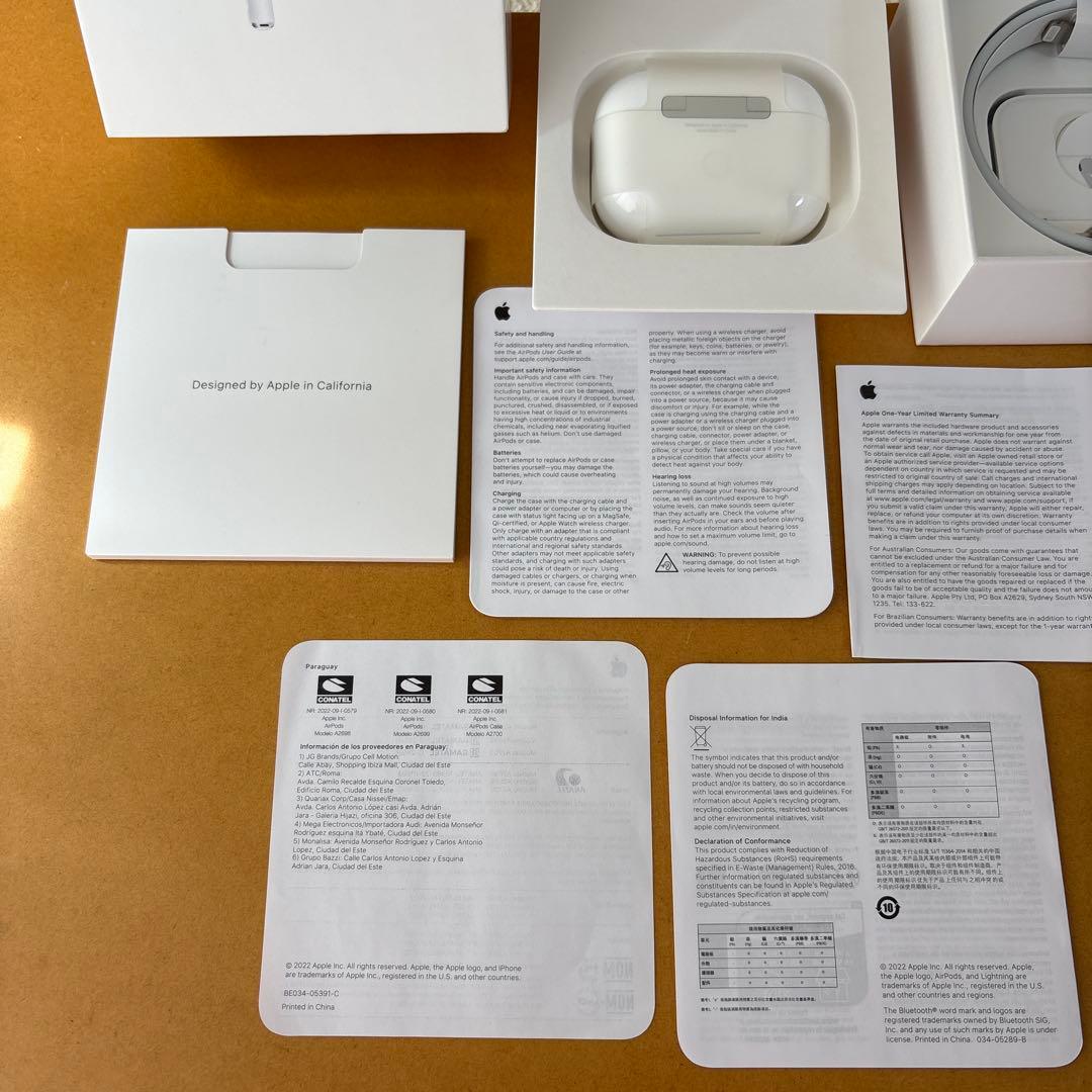 AirPods Pro 2nd Generation イヤホン 中古 一部傷有り