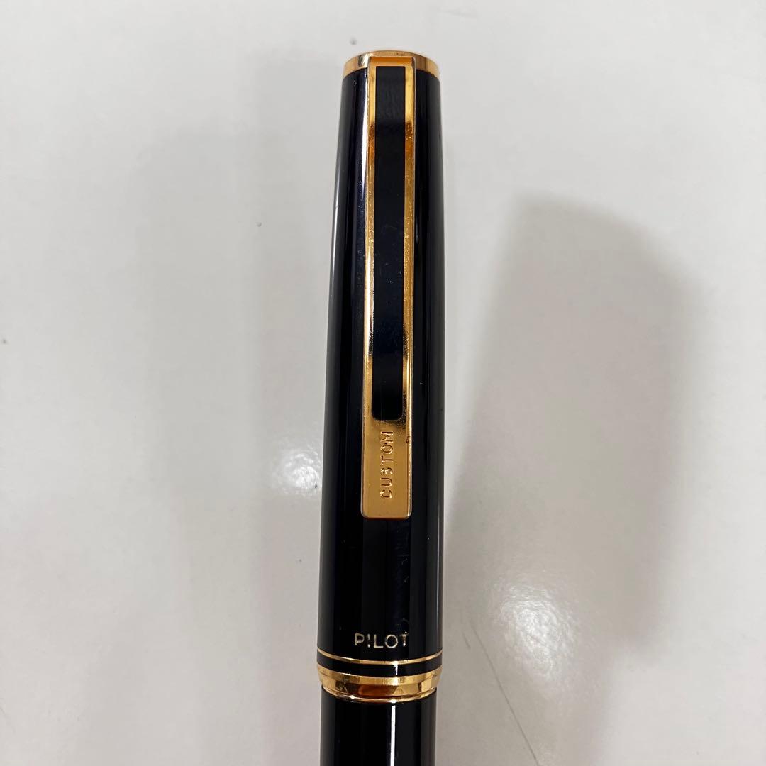 PILOT 万年筆 ペン先14K ブラック 高級文具