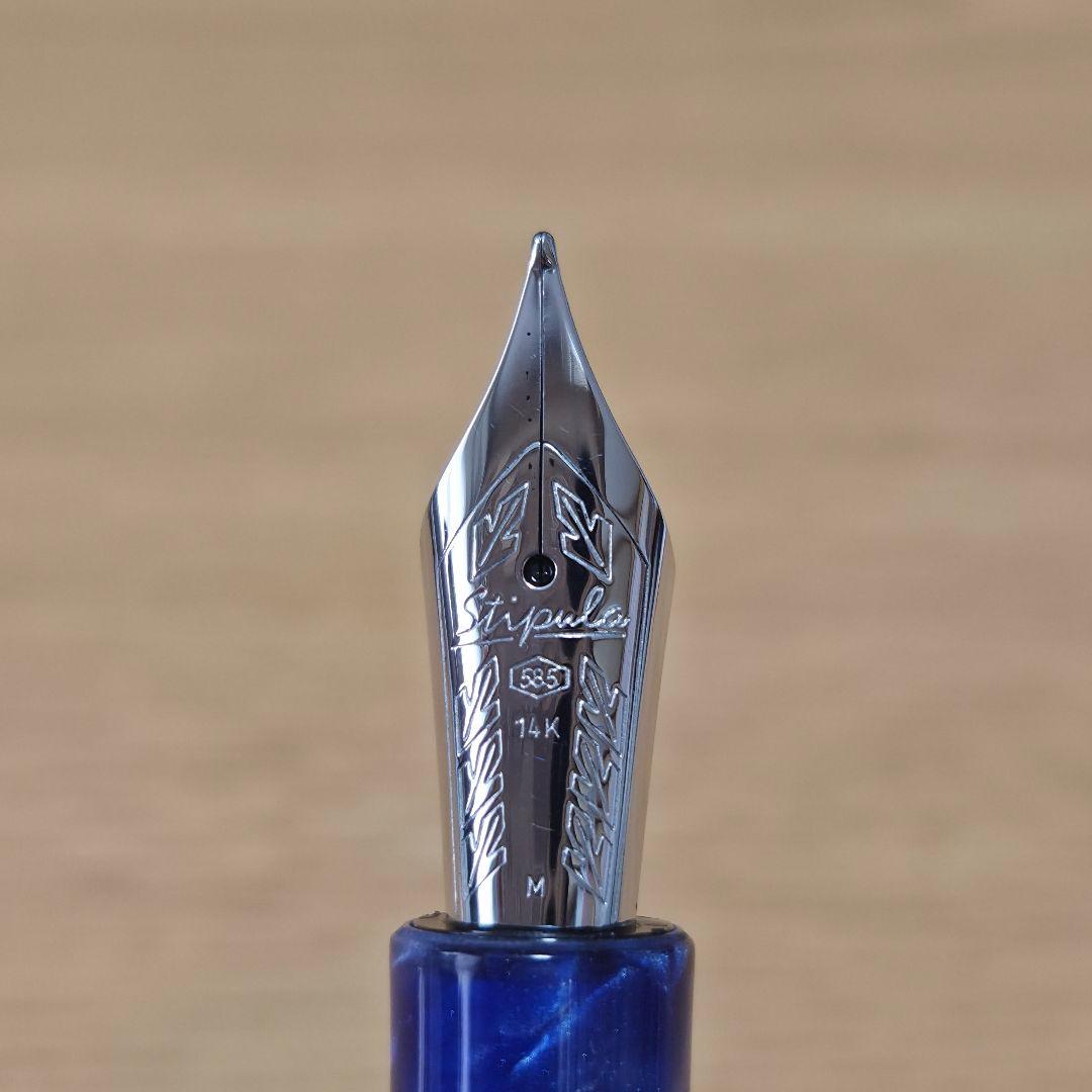 Stipula イ・カストーニ ラピス M 14k 廃番 万年筆