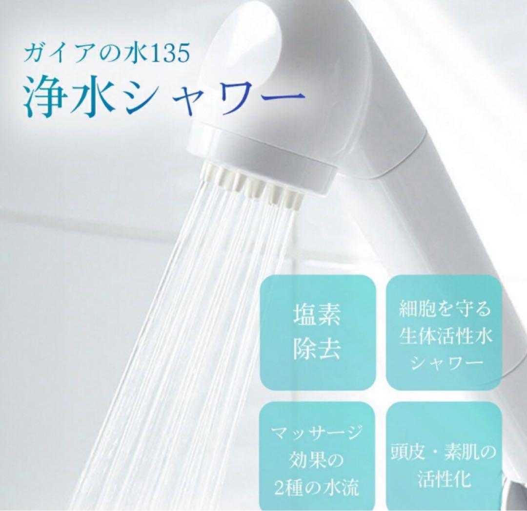 ビビアン【ガイアの水135】 シャワーヘッド用交換カートリッジ　２個セット