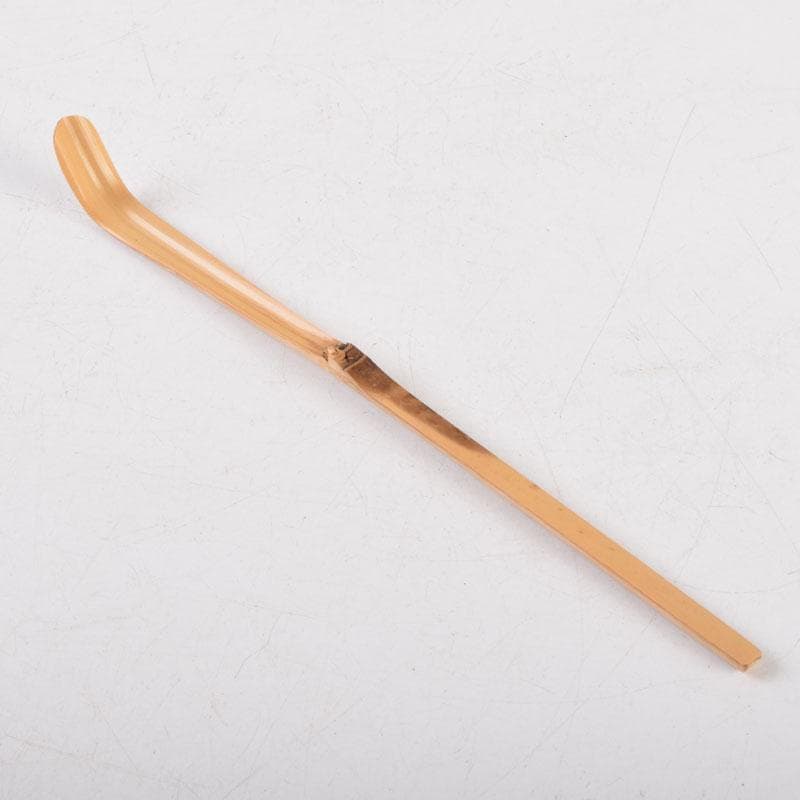 茶道具　前大徳　後藤瑞巌作　茶杓　銘「冨久」　共筒共箱　V　8925
