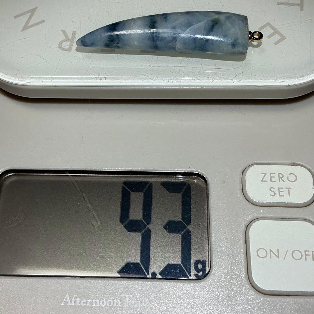 【専用】糸魚川翡翠　コン沢　ネックレストップ（103）と10mm珠（真ん中）