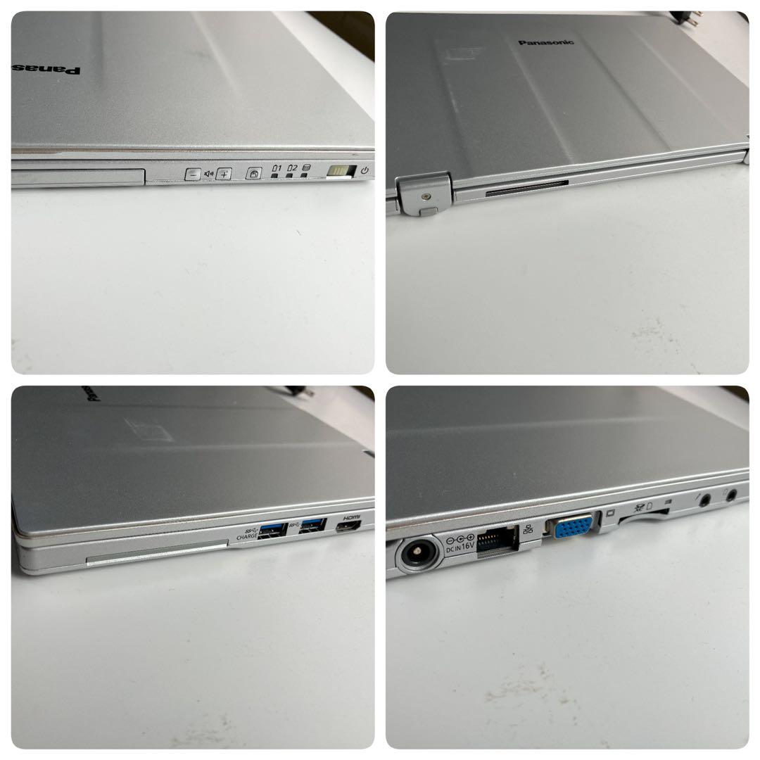 CF-AX3 Core i7 SSD128GB 4GB アダプター 付き