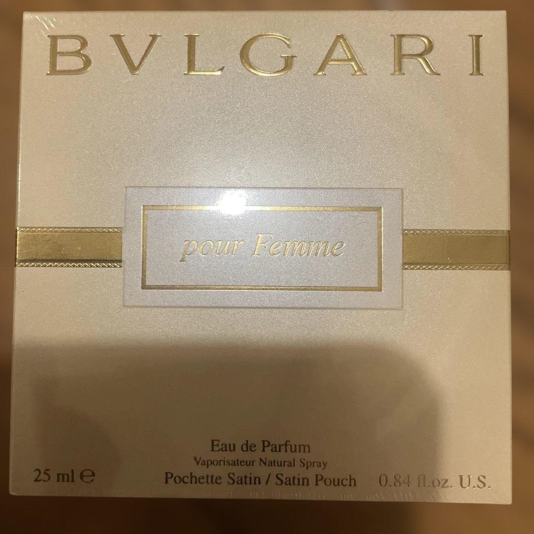 香水(女性用) BVLGARI pour Femme Eau de Parfum 25ml