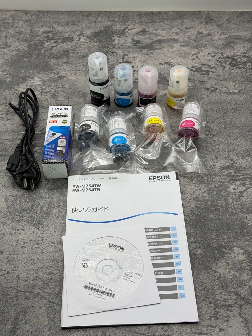 EPSON　EW-M754TW　インクジェットプリンター　印刷枚数約387枚