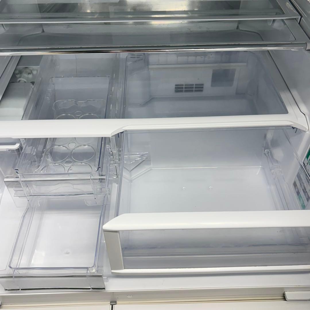 884 SHARP 大容量　ガラストップ　大型冷蔵庫　480L 小型　家庭用