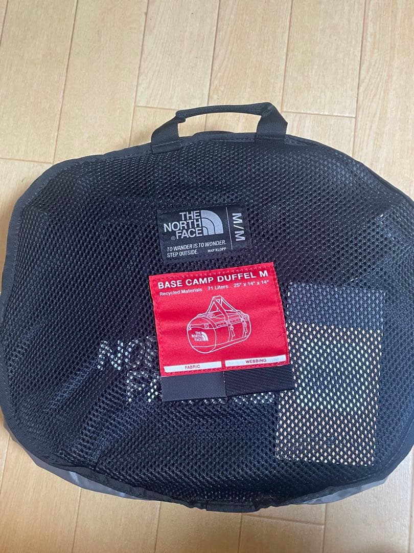 期間限定値下げノースフェイス　ボストンバッグ　Mサイズ　71L ブラック　極美品