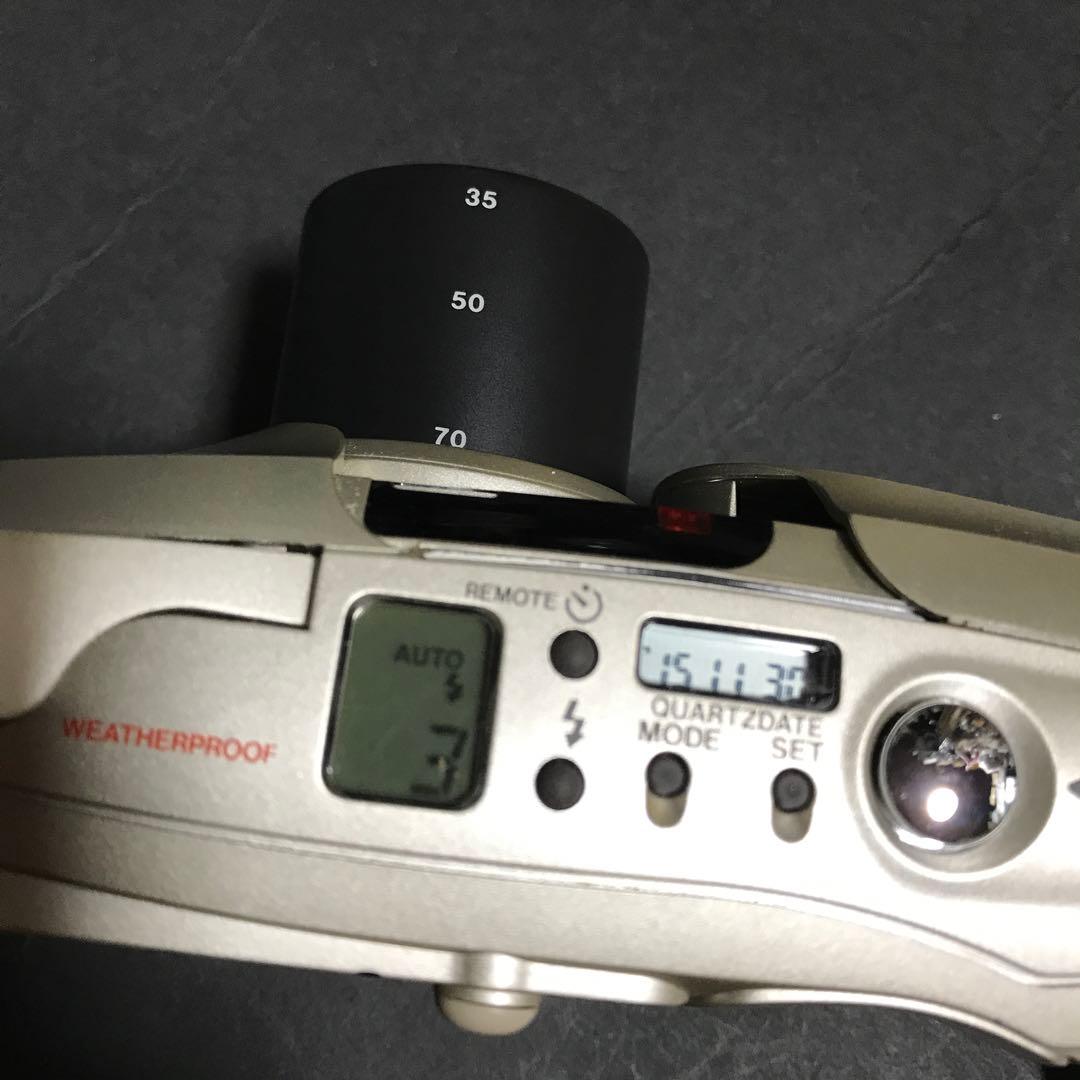 【完動品・電池付】OLYMPUS μ [mju:] ZOOM 70 DELUXE