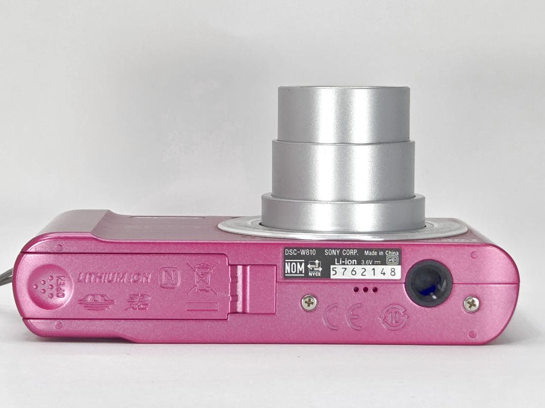 ソニー　SONY Cyber-shot DSC-W810 ピンク《SDカード付》