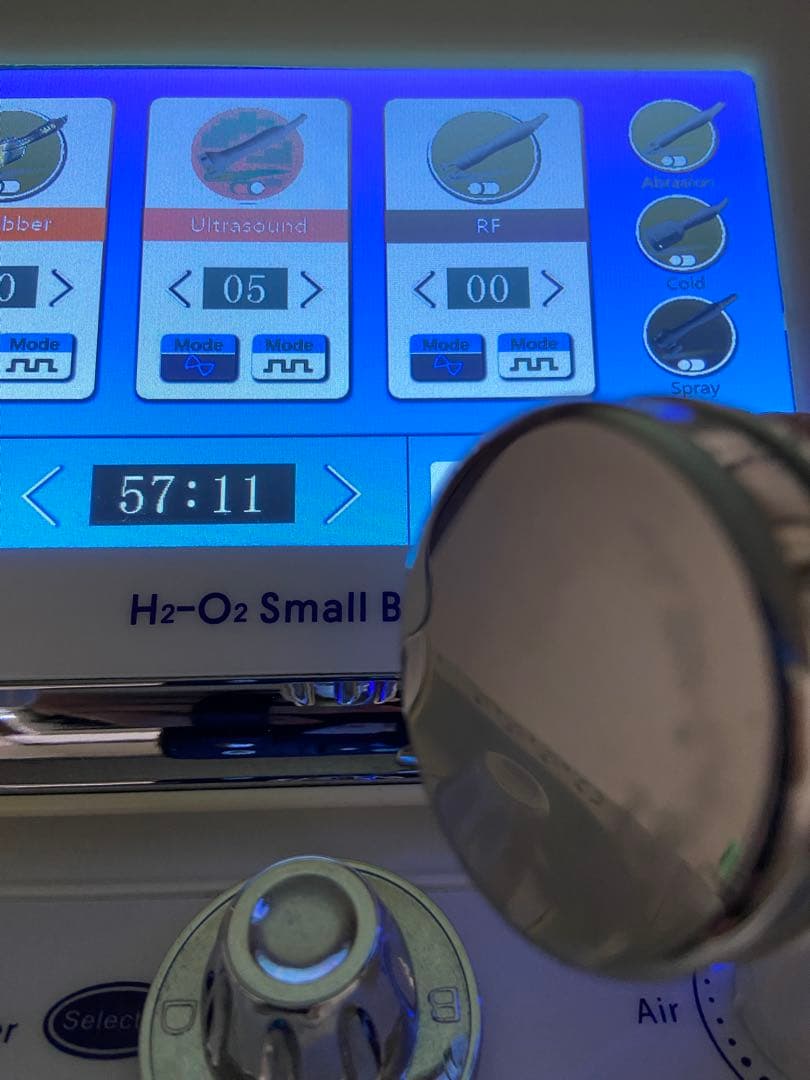 H2-O2SmallBubble 酸素水素 美顔器　業務用　ハイドラフェイシャル