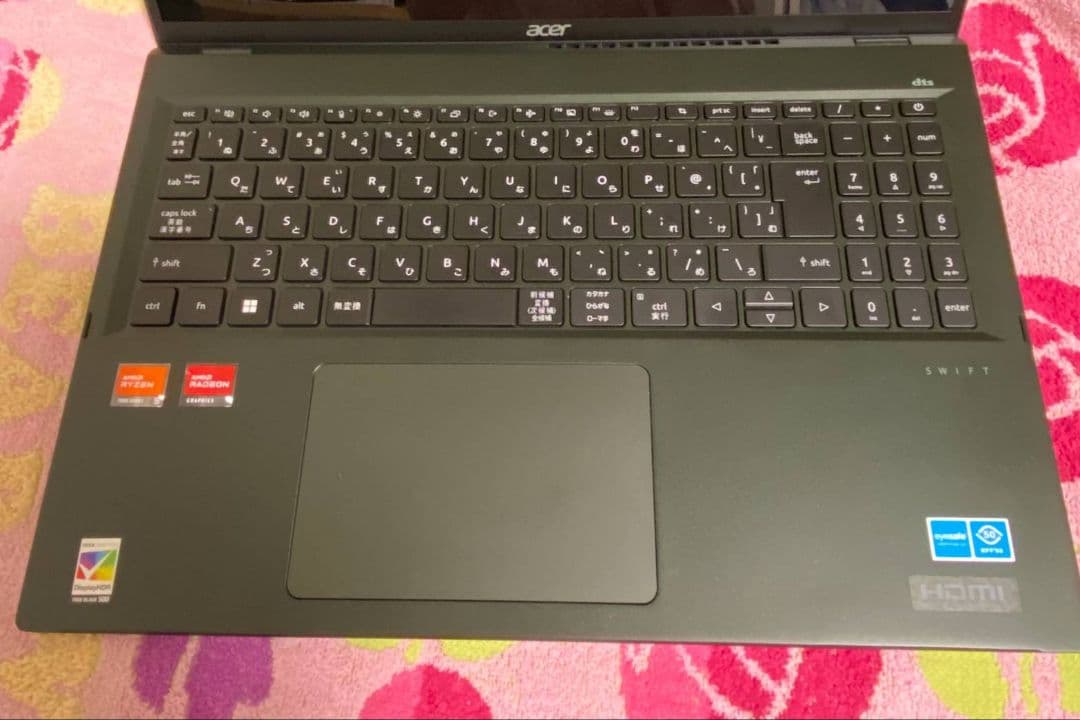 Acer Swift Edge オリビンブラック SFE16-43-A56YJ