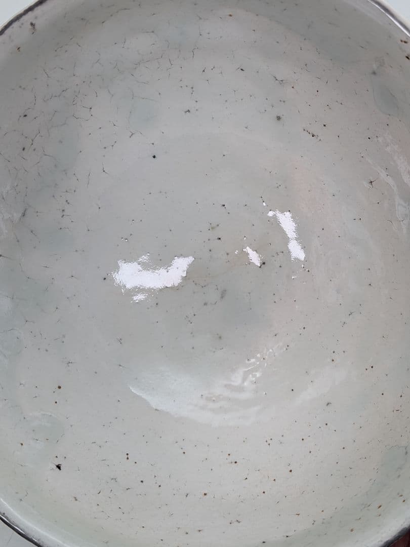 寿康窯 柳楽泰久 粉引手茶盌 共箱合布栞 抹茶碗 抹茶茶碗 茶道具 茶器 食器