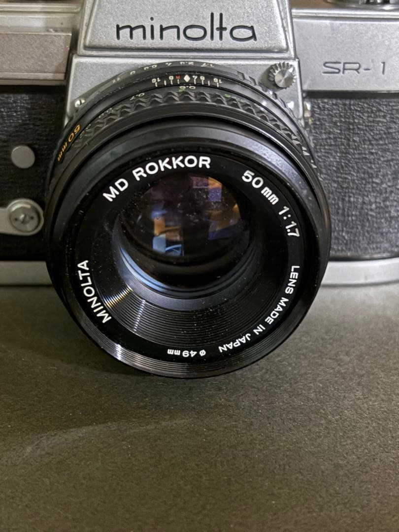 ミノルタ SR-1 一眼レフ フィルムカメラ　 1:1.7f=50mm