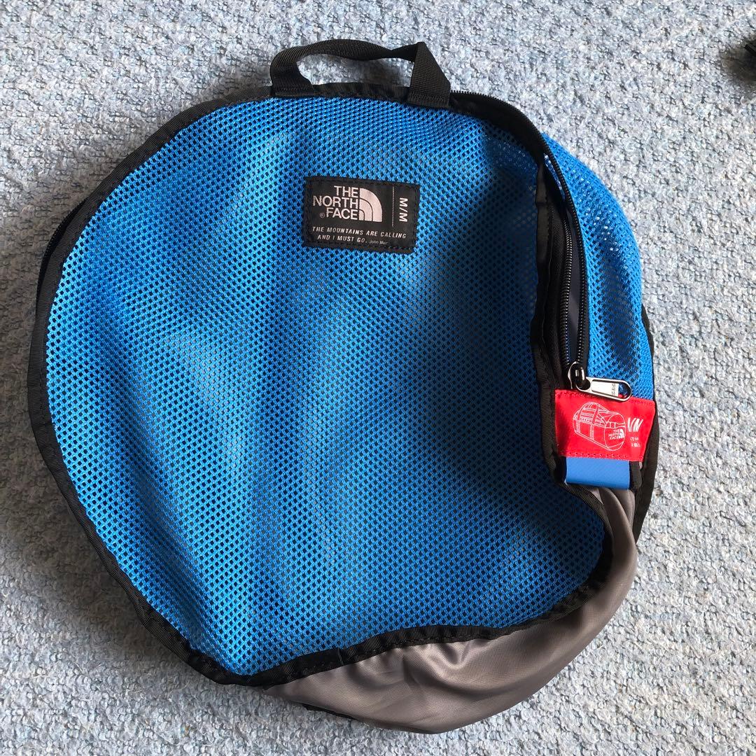 値下げ THE NORTH FACE ダッフルバッグ 青