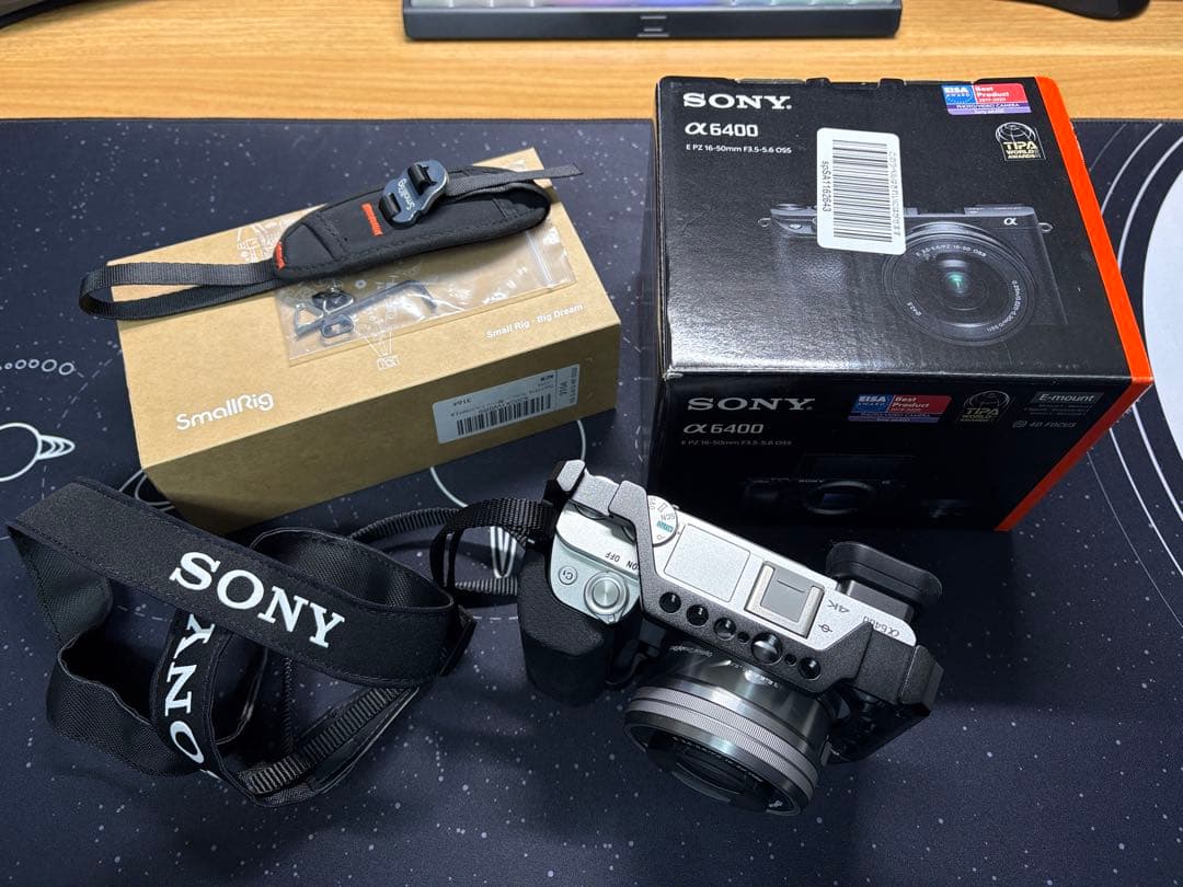 Sony a6400 パワーズームレンズキット シルバー + ボーナス