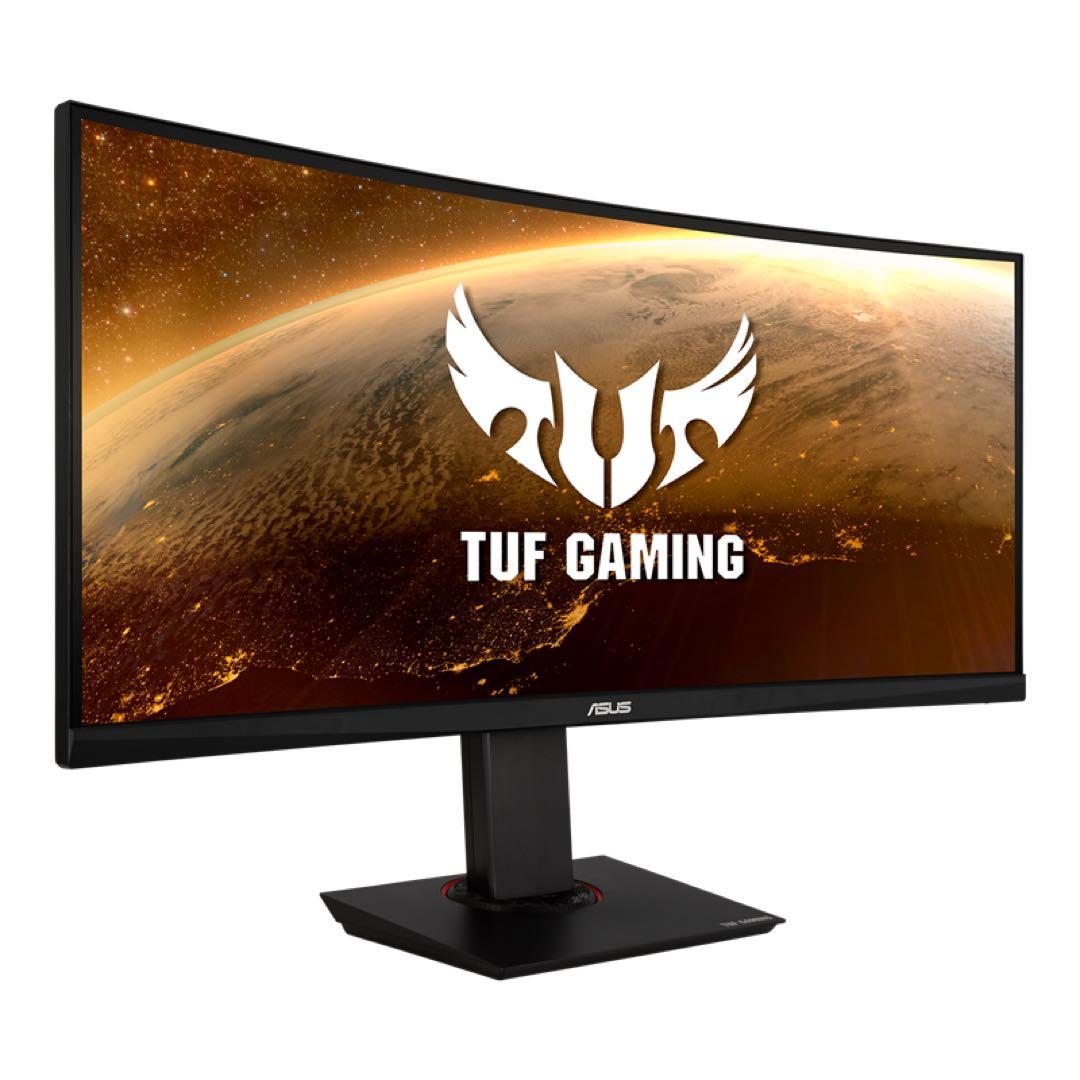 【美品】ASUS ウルトラワイドディスプレイ　35インチ　曲面　湾曲　WQHD