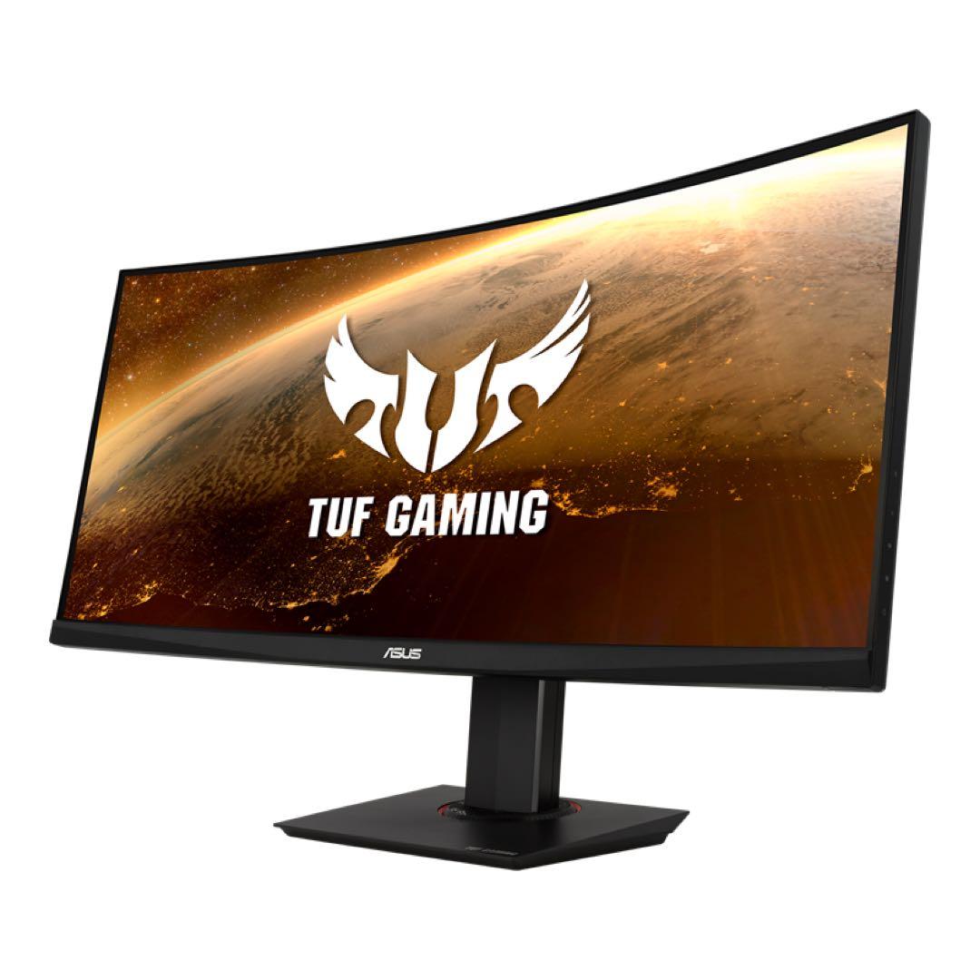 【美品】ASUS ウルトラワイドディスプレイ　35インチ　曲面　湾曲　WQHD
