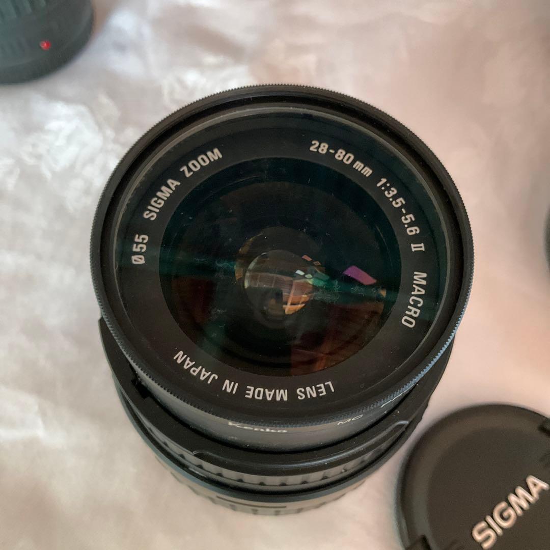 MINOLTA sweet 本体　SIGMAレンズ　ASPHERICALレンズ
